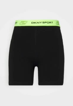 DKNY ICON ELASTIC HIGH WAIST 4.5" YOGA SHORT POCKETS - Leggings - Zest