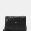 DKNY SEVA SHOULDER - Across Body Bag - Black -Bag Haven Store 8391ea00c88a48d89ae64aa796c55653