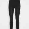 DKNY HIGH WAISTED SEAMLESS - Leggings - Black -Bag Haven Store 847ec4dd16504d4ba61999a42ddf5b28