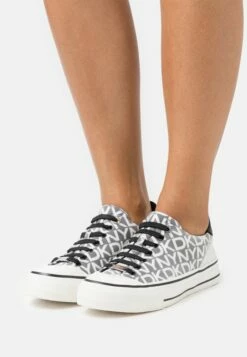 DKNY SUTTON TOP - Trainers - Black/white