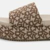 DKNY PLATFORM SLIDE - Heeled Mules - Chino 15 DKNY PLATFORM SLIDE - Heeled Mules - Chino -Bag Haven Store 84f6c5dc8d94434d8d33fa31b511fe3f