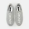 DKNY JAY - Slip-ons - Silver/white -Bag Haven Store 8599c24ed65841e3bae666e58d67889a