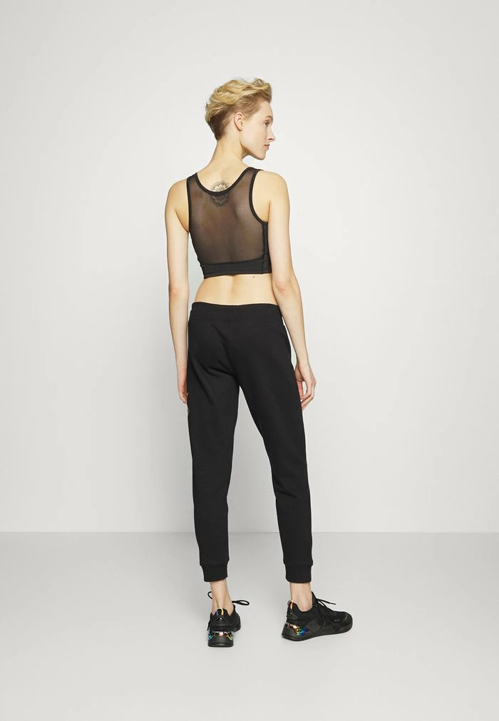 DKNY STACKED LOGO - Tracksuit Bottoms - Black/gold 5 DKNY STACKED LOGO - Tracksuit Bottoms - Black/gold - Image 3