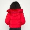 DKNY SHORT PUFFERS - Down Jacket - Red -Bag Haven Store 863b51f8f4a446ff89be3489270e3abc