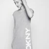 DKNY FOUNDATION LOGO DRESS - Day Dress - Heather Grey -Bag Haven Store 8789d421c3f7415fa95d54046dd5f581