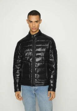 DKNY QUILTED LIGHT WEIGHT JACKET - Light Jacket - Black