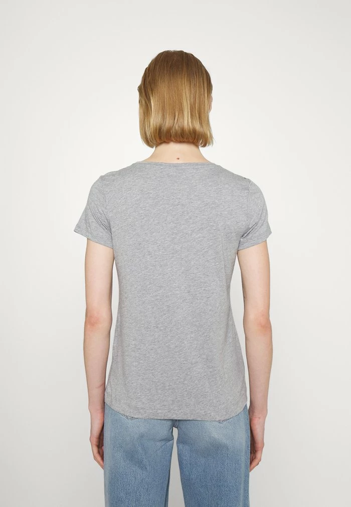 DKNY LOGO - Print T-shirt - Avenue Grey/silver 5 DKNY LOGO - Print T-shirt - Avenue Grey/silver - Image 3