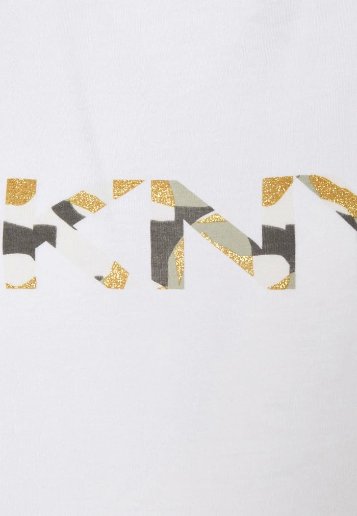 DKNY Print T-shirt - White/ivory/multi 9 DKNY Print T-shirt - White/ivory/multi - Image 7