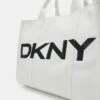 DKNY EMILEE TOTE - Handbag - White/black -Bag Haven Store 8d5c615d6dd245c2aaed4b14b61d80d0