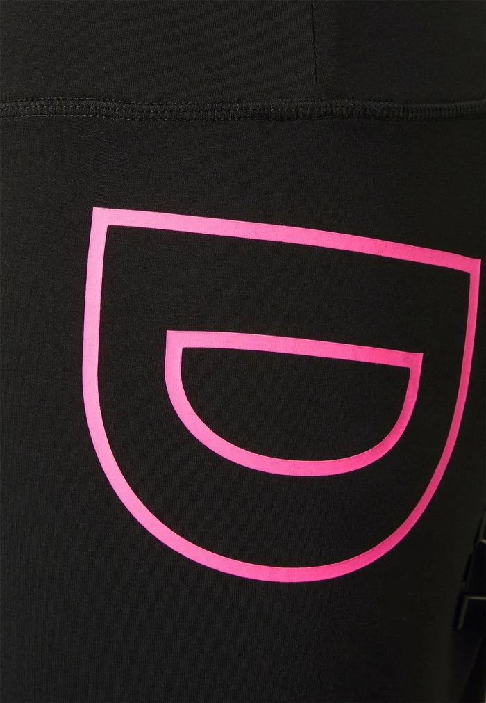 DKNY HIGH WAIST OUTLINE LOGO - Leggings - Laser Pink 5 DKNY HIGH WAIST OUTLINE LOGO - Leggings - Laser Pink - Image 3