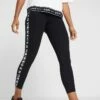 DKNY TWO TONE LOGO HIGH WAIST LEGGING - Leggings - Black -Bag Haven Store 908efc272c8a43cd8de6da4131553ffc