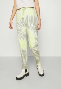 DKNY TIE DYE PULL ON - Tracksuit Bottoms - Absinthe/herb