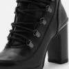 DKNY LENNI LACE UP - High Heeled Ankle Boots - Black 15 DKNY LENNI LACE UP - High Heeled Ankle Boots - Black -Bag Haven Store 91b210644f3447199f247b24f7c1c3f7