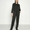 DKNY Jumpsuit - Black -Bag Haven Store 93b5d416cf7b4442a86c80db4b554dc6