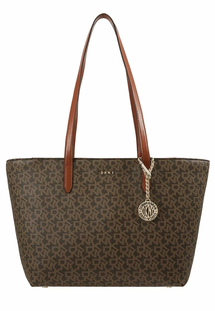 DKNY BRYANT MEDIUM TOTE LOGO - Handbag - Mocha /caramel 9 DKNY BRYANT MEDIUM TOTE LOGO - Handbag - Mocha /caramel - Image 7