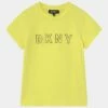 DKNY Print T-shirt - Citrine -Bag Haven Store 946a8e92a72a4cafa435310a99013b25