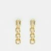 DKNY LINK LINEAR - Earrings - Gold-coloured -Bag Haven Store 964b086c032e43958a248388fc04f8d5