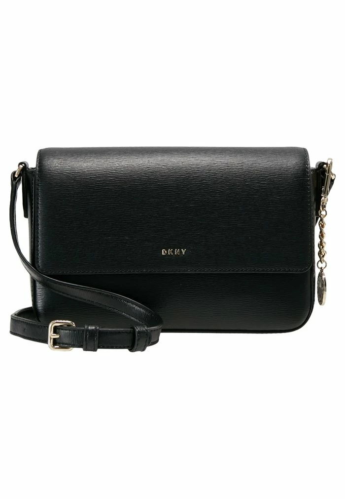 DKNY BRYANT FLAP CBODY SUTTON - Across Body Bag - Black/gold 9 DKNY BRYANT FLAP CBODY SUTTON - Across Body Bag - Black/gold - Image 7