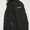 DKNY STRETCH HOODED - Light Jacket - Black -Bag Haven Store 97b446c0b23c406a992cc1da4cbb107e