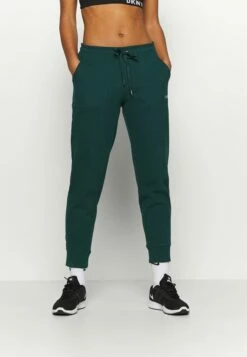 DKNY LOGO JOGGER - Tracksuit Bottoms - Basil