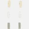 DKNY TRITONE STUDS 3 PACK - Earrings - Gold-coloured/silver-coloured/hem -Bag Haven Store 9a225543b6674d1bbb81439793c5f338