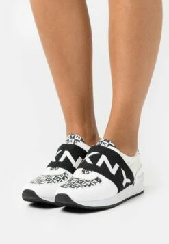 DKNY MARLI - Trainers - White/black