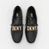 DKNY PRISHA - Moccasins - Black -Bag Haven Store 9b97c7574248474c8f1af6d16cd44921