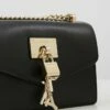 DKNY ELISSA SHOULDER FLAP - Across Body Bag - Black -Bag Haven Store 9c049cb7070341a59a1f5219d8323e6e