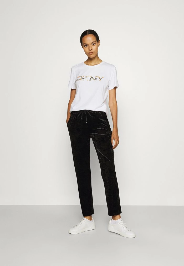 DKNY Print T-shirt - White/ivory/multi 4 DKNY Print T-shirt - White/ivory/multi - Image 2