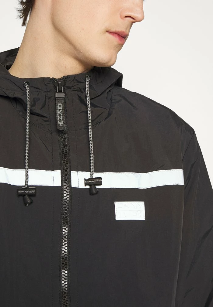 DKNY TECH HOODIE - Summer Jacket - Black 8 DKNY TECH HOODIE - Summer Jacket - Black - Image 6