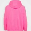 DKNY FLIP LOGO TAPE POLAR FULL ZIP HOODIE - Zip-up Sweatshirt - Laser Pink -Bag Haven Store 9f72c383e634494bb8fc178e9426cdda