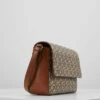 DKNY BRYANT - MD FLAP CROSSBODY - Across Body Bag - Chino / Caramel -Bag Haven Store 9fb10315d4b14101920146930e2945ce
