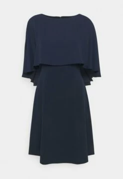 DKNY CAPE OVERLAY - Cocktail Dress / Party Dress - Spring Navy