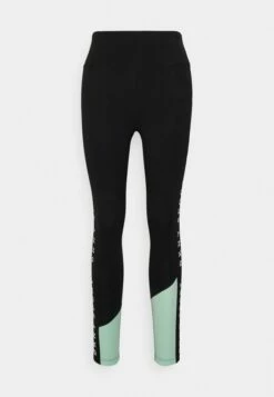 DKNY 7/8 STACKED COLORBLOCK LOGO TAPING - Leggings - Beach