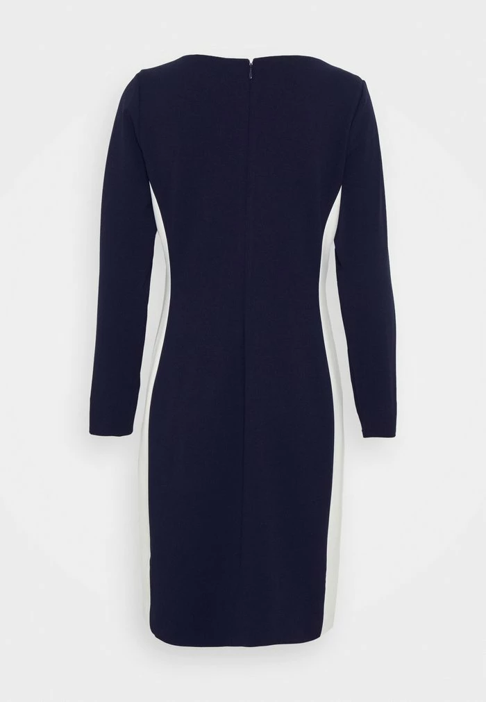 DKNY COLORBLOCK SHEATH - Shift Dress - Spring Navy/ivory 4 DKNY COLORBLOCK SHEATH - Shift Dress - Spring Navy/ivory - Image 2
