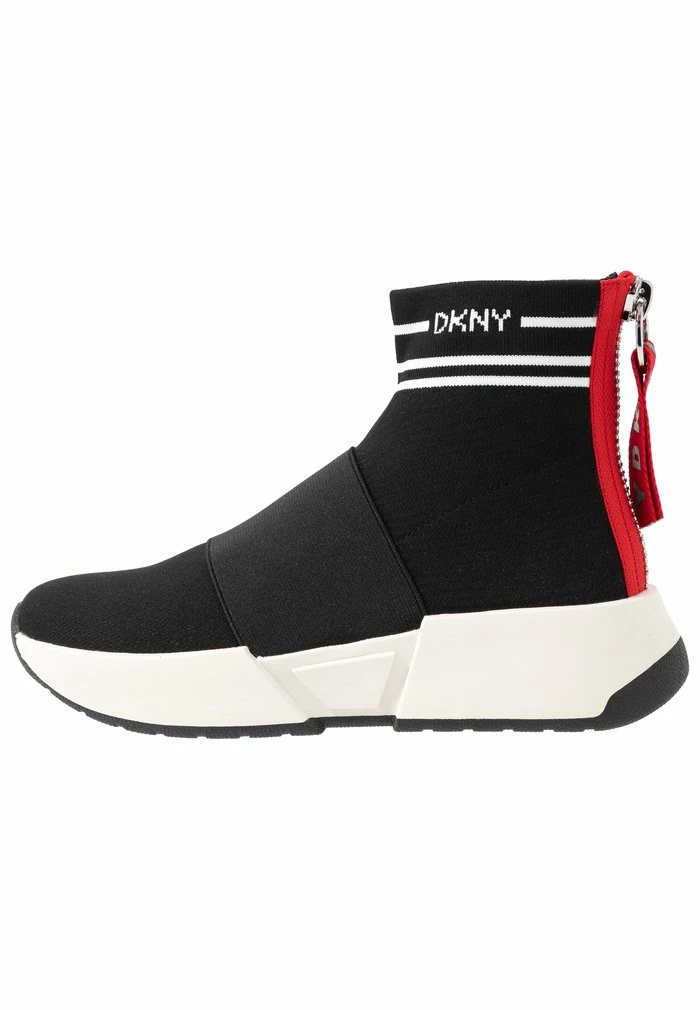 DKNY MARINI - High-top Trainers - Black/white 4 DKNY MARINI - High-top Trainers - Black/white - Image 2