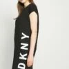 DKNY FOUNDATION LOGO DRESS - Day Dress - Black 11 DKNY FOUNDATION LOGO DRESS - Day Dress - Black -Bag Haven Store a6832f932ccd40f59c4d2a10e53f2793