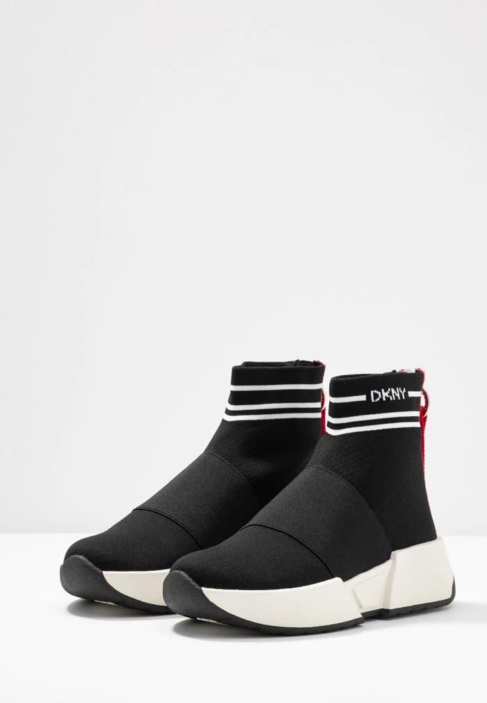 DKNY MARINI - High-top Trainers - Black/white 7 DKNY MARINI - High-top Trainers - Black/white - Image 5