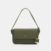 DKNY BIBI EW FLAP - Handbag - Military Green -Bag Haven Store a9e1ddb32f164092a0ce1d167f7af119