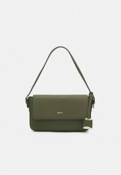 DKNY BIBI EW FLAP - Handbag - Military Green