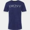 DKNY MINERAL WASH TEE - Print T-shirt - Denim 1 DKNY MINERAL WASH TEE - Print T-shirt - Denim -Bag Haven Store ac51a79eba7b4f378b13bc2a2fd97907