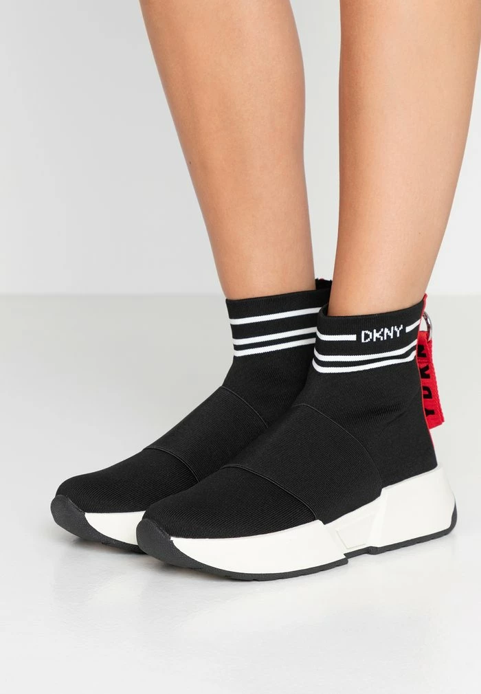 DKNY MARINI - High-top Trainers - Black/white 3 DKNY MARINI - High-top Trainers - Black/white
