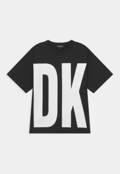 DKNY SHORT SLEEVES TEE - Print T-shirt - Black