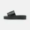 DKNY LAREN PLATFORM SLIDE - Mules - Black -Bag Haven Store b06945ec10fa4ba5b8a32af56b59a419