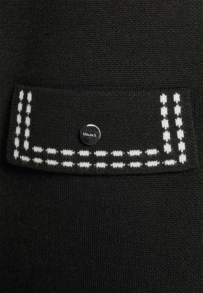 DKNY ELBOW SLEEVE SHEATH - Jumper Dress - Black/ivory 10 DKNY ELBOW SLEEVE SHEATH - Jumper Dress - Black/ivory - Image 8