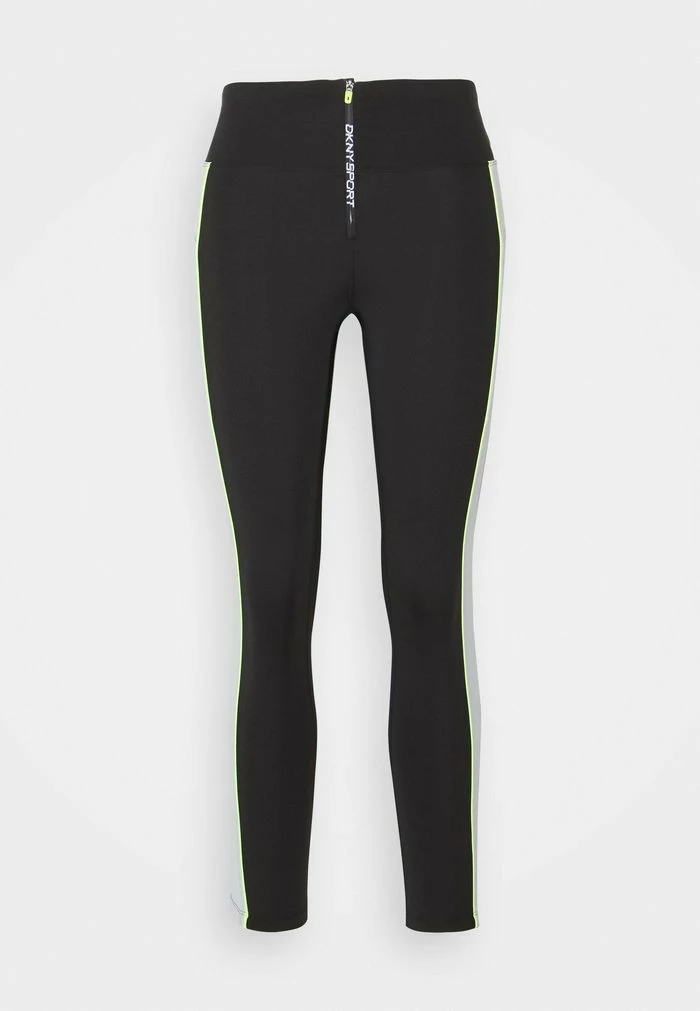 DKNY COLORBLOCK HIGH WAIST WITH LOGO ZIPPER - Leggings - Halogen 3 DKNY COLORBLOCK HIGH WAIST WITH LOGO ZIPPER - Leggings - Halogen