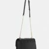 DKNY ELLA - LG - PEBBLE - Across Body Bag - Black/gold -Bag Haven Store b43b94b1f31f4af895155d36a911fd6e