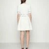 DKNY SHORT PUFF SLEEVE BELTED FIT AND FLARE - Day Dress - Ivory/spring Navy 10 DKNY SHORT PUFF SLEEVE BELTED FIT AND FLARE - Day Dress - Ivory/spring Navy -Bag Haven Store b44723925d184f92bf4b7186ec502e8c