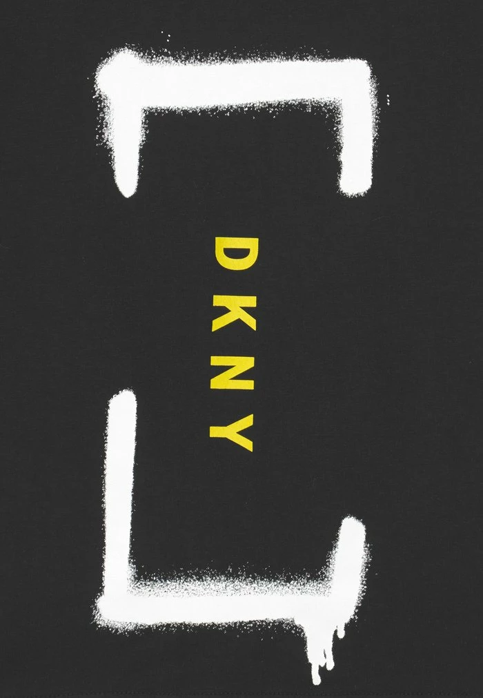 DKNY SHORT SLEEVES TEE - Print T-shirt - Black 5 DKNY SHORT SLEEVES TEE - Print T-shirt - Black - Image 3