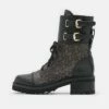 DKNY BART COMBAT BOOT BUCKLE - Lace-up Ankle Boots - Brown/black 10 DKNY BART COMBAT BOOT BUCKLE - Lace-up Ankle Boots - Brown/black -Bag Haven Store b656840a001b4361ba4c20910d31aa03